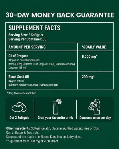 oregano oil Curnat
