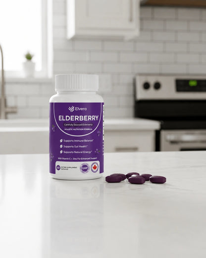 Elvera Gut Support Complex with Elderberry, Zinc & Vitamin C