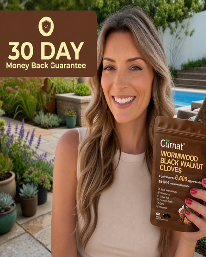 Eliminate hidden parasites and larvae in just 14 days with a powerful blend of wormwood, black walnut and clove.